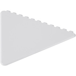 EgotierPro 104252 - Frosty triangular recycled plastic ice scraper