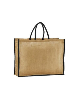 Westford mill W475 - Eco-Friendly Extra Large Jute Market Shopper Bag