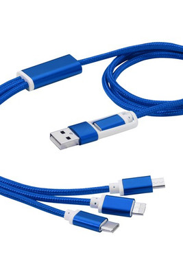 Versatile 5-in-1 charging cable - EgotierPro 124180