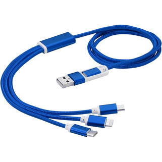 Versatile 5-in-1 charging cable - EgotierPro 124180