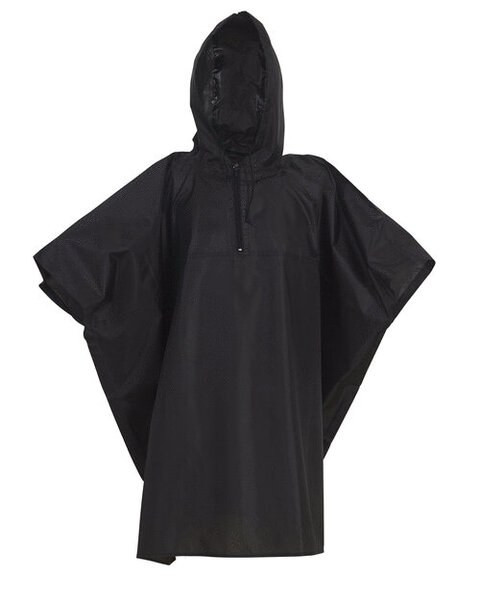 Yoko HVS470 - Lightweight Showerproof Event Poncho with Pouch