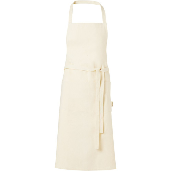EgotierPro 113200 - Grembiule Ecologico Cotone Bio Orissa con Tasche