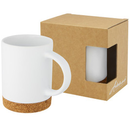 EgotierPro 100901 - Neiva 425 ml ceramic mug with cork base