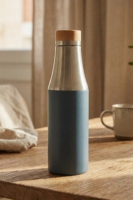 Eco-Chic Copper Insulated Bamboo Lid Bottle 540ml - EgotierPro 100667