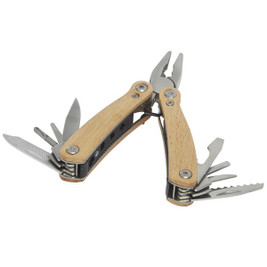 EgotierPro 104508 - Anderson 12-function medium wooden multi-tool