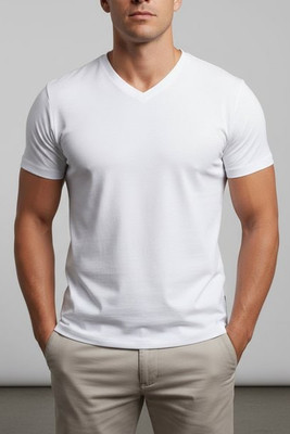 Elevate Life 38030 - Somoto miesten lyhythihainen v-aukkoinen t-paita