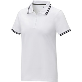 Elevate Life 38109 - Elegancka Damska Polo z Kontrastowym Wykończeniem