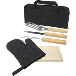 EgotierPro 113264 - Gratar 5-piece BBQ set