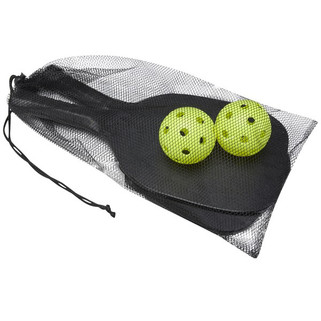 Enrique paddle set in mesh pouch - EgotierPro 127019