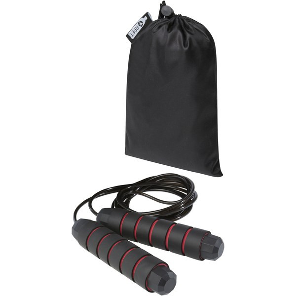Austin soft skipping rope in recycled PET pouch - EgotierPro 127021
