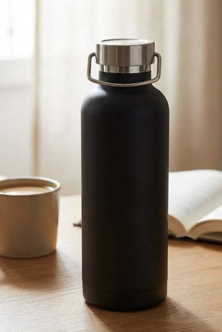 Thor 1 L copper vacuum insulated water bottle - EgotierPro 100673