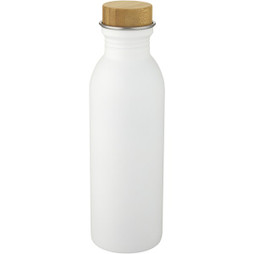 EgotierPro 100677 - Bouteille de sport Kalix 650 ml en acier inoxydable