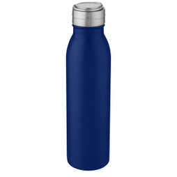 EgotierPro 100678 - Harper 700 ml stainless steel water bottle with metal loop