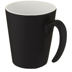 EgotierPro 100687 - Chávena de cerâmica de 360 ml com cabo "Oli"