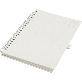 Dairy Dream A5 size reference recycled milk cartons spiral notebook - EgotierPro 107783