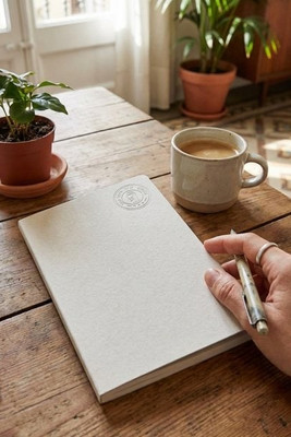 Carnet, à partir de briques de lait recyclées, Dairy Dream format A5 - EgotierPro 107785