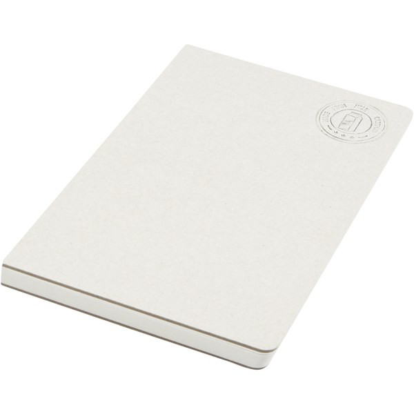 Dairy Dream A5 size reference recycled milk cartons spineless notebook - EgotierPro 107785