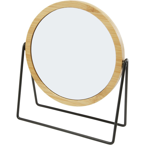 EgotierPro 126197 - Miroir à pied Hyrra en bambou