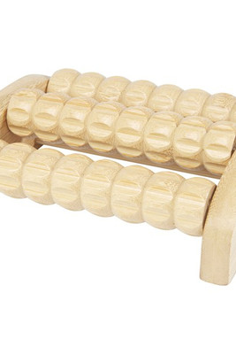 Venis voetmassageapparaat van bamboe - EgotierPro 126201