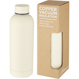 EgotierPro 100712 - Spring 500 ml koperen vacuümgeïsoleerde fles
