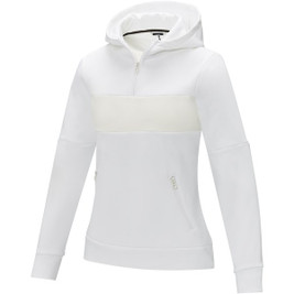 Elevate Life 39473 - Sayan Kapuzenpullover mit halbem Reißverschluss für Damen