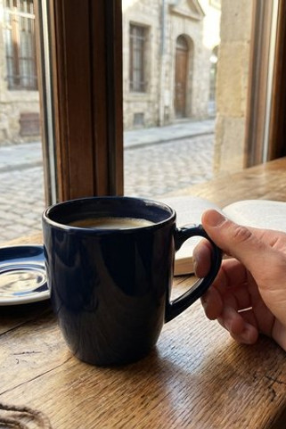 Moni 430 ml ceramic mug - EgotierPro 100727