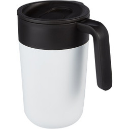 EgotierPro 100731 - Nordia 400 ml doppelwandiger Becher aus Recyclingmaterial