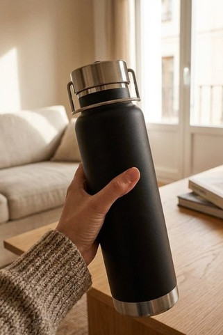 Thor 750 ml:n kuparityhjiöeristetty juomapullo - EgotierPro 100732