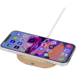 Tekiō® 124310 - Stazione di ricarica wireless da 15 W in sughero Cerris