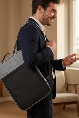 Reclaim 14" GRS recycled two-tone laptop sleeve 2.5L - EgotierPro 120654