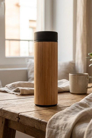 SCX.design 2PX056 - D11 500 ml Smart-flaske i bambus