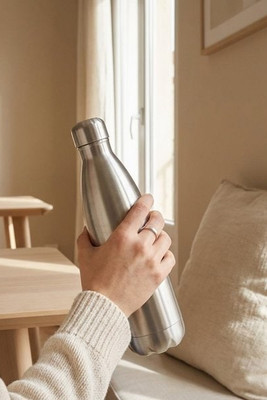 Cove 1 L vacuum insulated stainless steel bottle - EgotierPro 100694