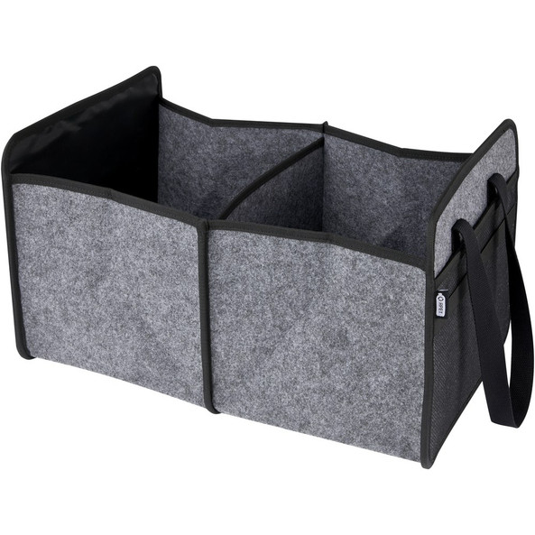 EgotierPro 120664 - Felta GRS recycled felt foldable car organiser