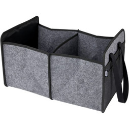 EgotierPro 120664 - Felta faltbarer Auto-Organizer aus GRS-recyceltem Filz