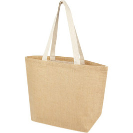 EgotierPro 120674 - Juta 300 g/m² jute tote bag 12L