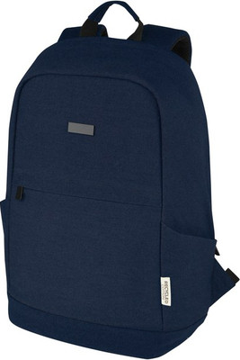Joey 15.6" GRS recycled canvas anti-theft laptop backpack 18L - EgotierPro 120677