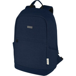 EgotierPro 120677 - Joey 15.6" Anti-Diefstal Laptop Rugzak van Gerecycled Canvas