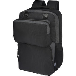 EgotierPro 120682 - Trailhead Recycled Laptop Rugzak met Afneembare Heuptas