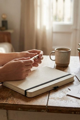 Tutico organic cotton hardcover notebook - EgotierPro 107813