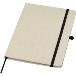 EgotierPro 107813 - Tutico notesbog med hardcover i organisk bomuld