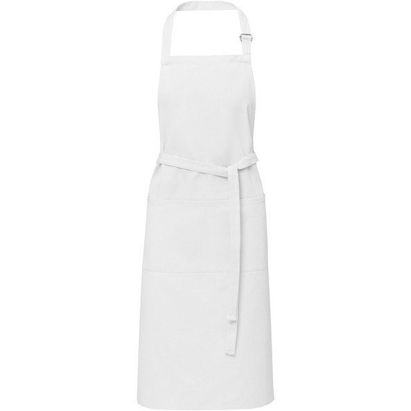 EgotierPro 113334 - Andrea 240 g/m² Schürze mit verstellbarem Nackenband
