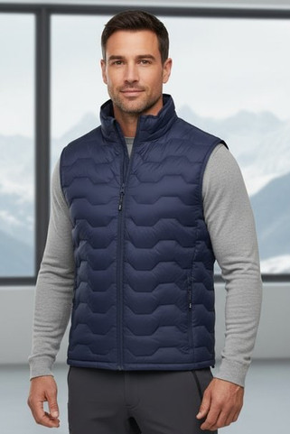 Elevate NXT 37536 - Epidote mens GRS recycled insulated down bodywarmer