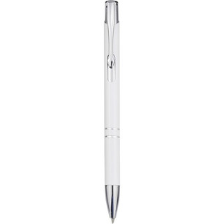 Stylo bille en aluminium recyclé Moneta (encre noire) - EgotierPro 107822
