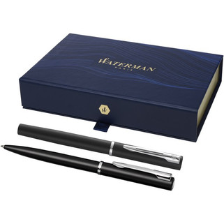 Waterman 107824 - Allure Tintenroller und Kugelschreiber - Set (schwarze Mine)