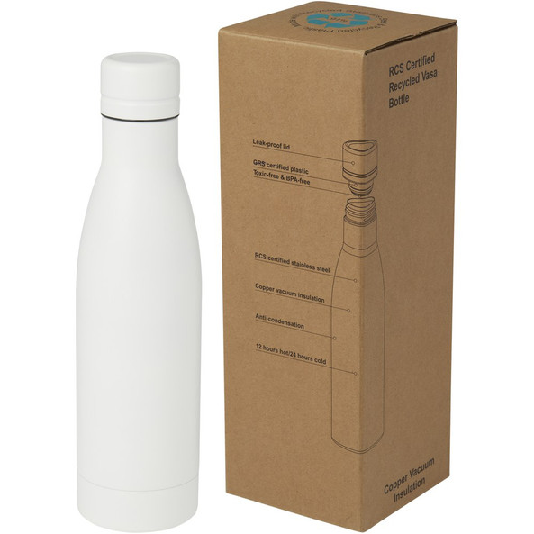 EgotierPro 100736 - Vasa 500 ml Genanvendt Stål Kobber Termoflaske
