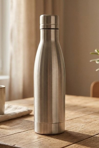 EcoVasa 500ml Copper Vacuum Insulated Recycled Bottle - EgotierPro 100736