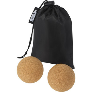 Trikona cork yoga ball - set of 2 - EgotierPro 127034
