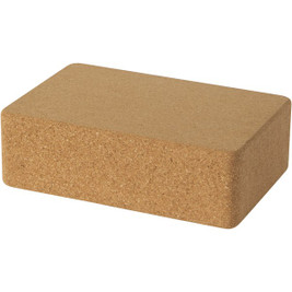 EgotierPro 127033 - Trikona cork yoga brick