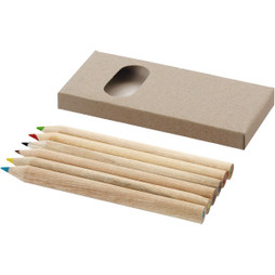 EgotierPro 107830 - Conjunto para colorir com 6 lápis "Artemaa"