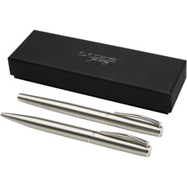 Luxe 107836 - Eco-Friendly Recycled Stainless Steel Pen Duo